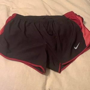 Black and Pink athletic shorts Nike